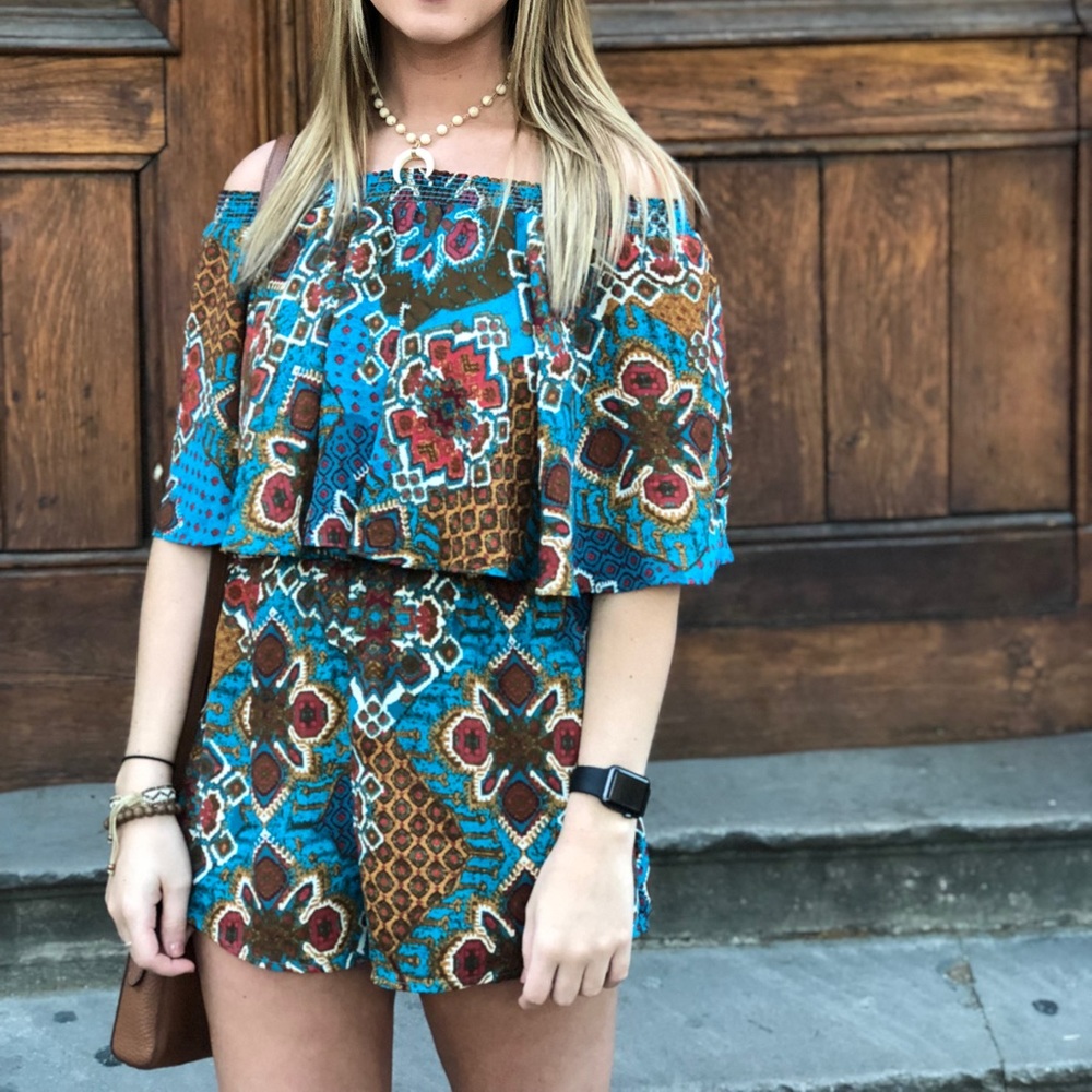 Show Me Your Mumu Rosarita Romper